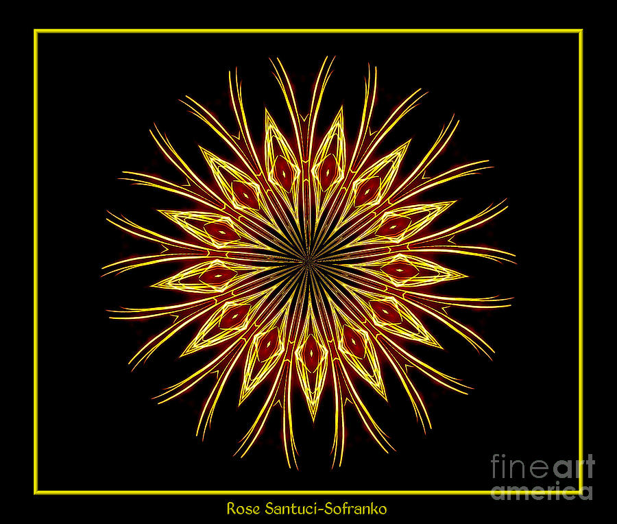 Fireworks Kaleidoscope 1 Photograph by Rose Santuci-Sofranko