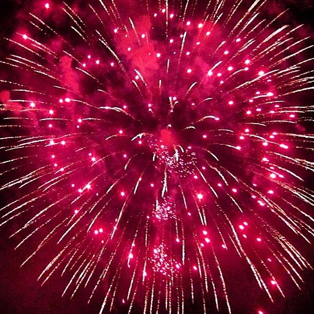 Summer Photograph - #fireworks #newjersey #mtcarmel #summer by Susan Neufeld