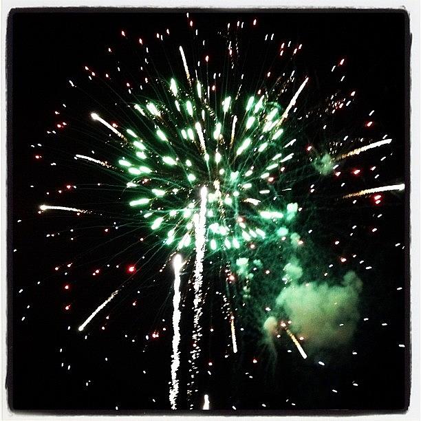 Fireworks Photograph - #fireworks #summertimefun by Angela Davis