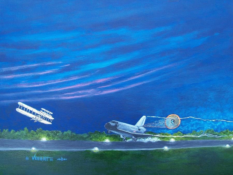 First and Last Painting by Dennis Vebert Fine Art America