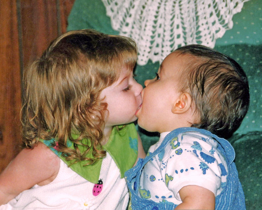 First Kiss.. Photograph by Tanya Tanski - Pixels