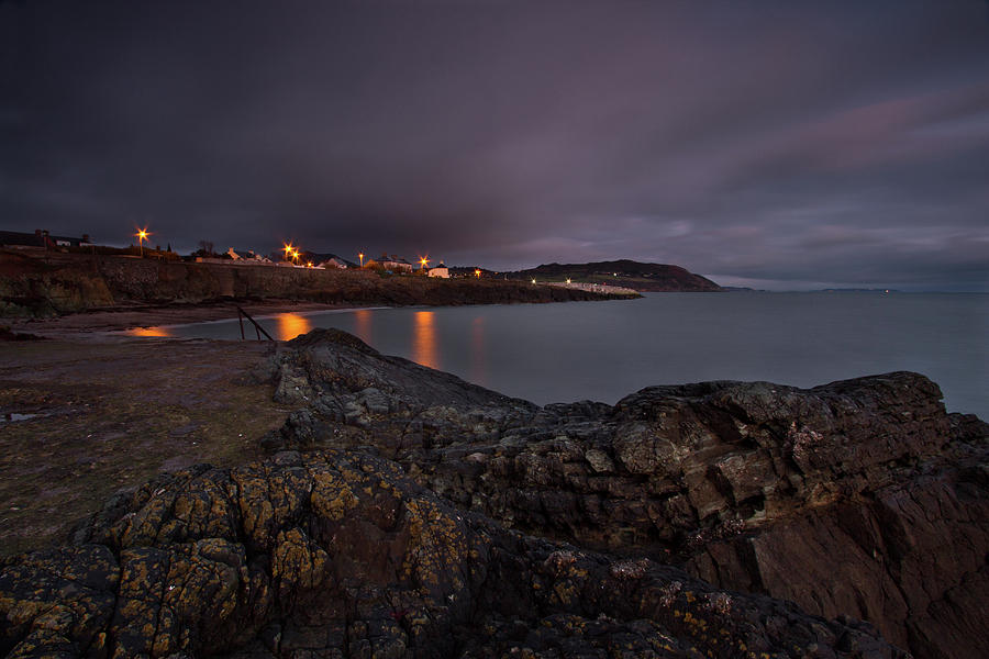First light at Greystones Photograph by Celine Pollard