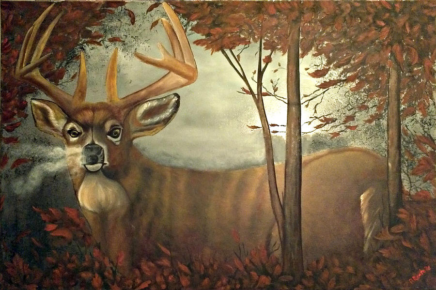 Landscape Painting - First Morning by Beverly Restelle Landscape Painting - First Morning by Beverly Restelle
