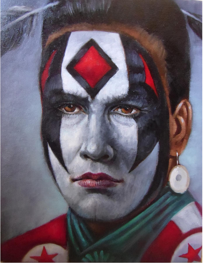 First People II Painting by Geraldine Arata