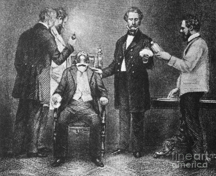First Use Of Surgical Anesthesia, 1846 Photograph by Science Source