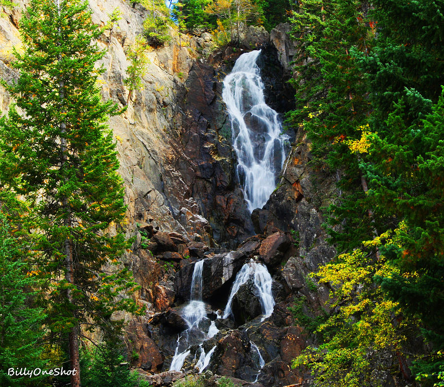 Waterfall Photograph - Fish Creek Falls 3 by Billy Beasley
