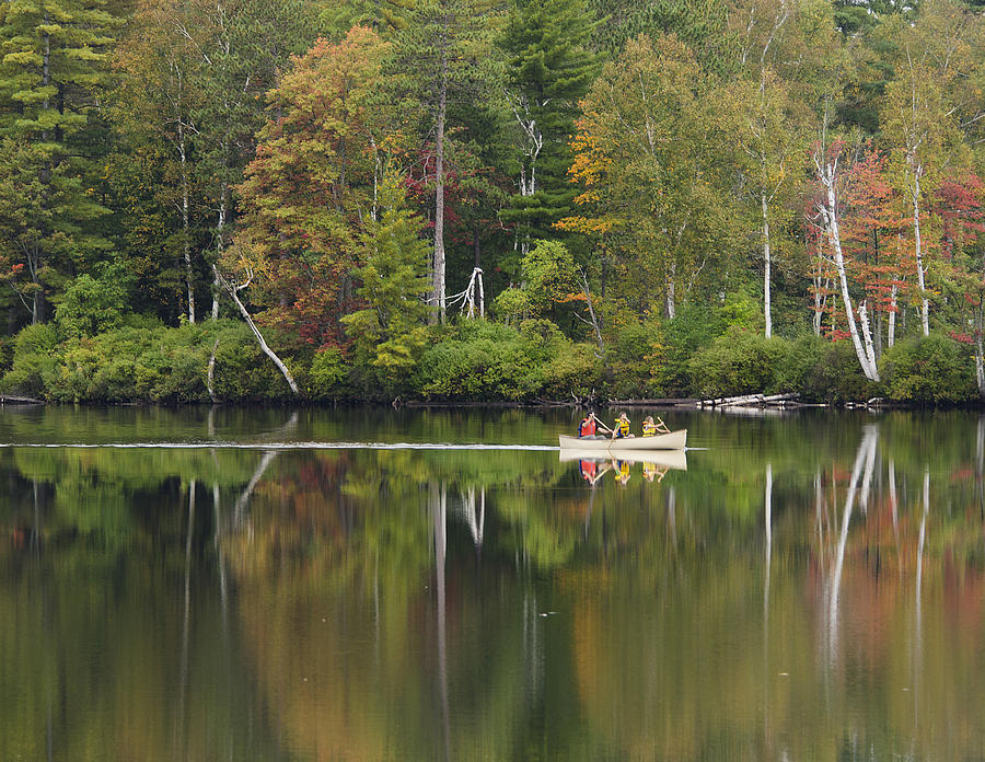 Fish Creek Pond in Adirondack Park - New York Photograph by Brendan Reals
