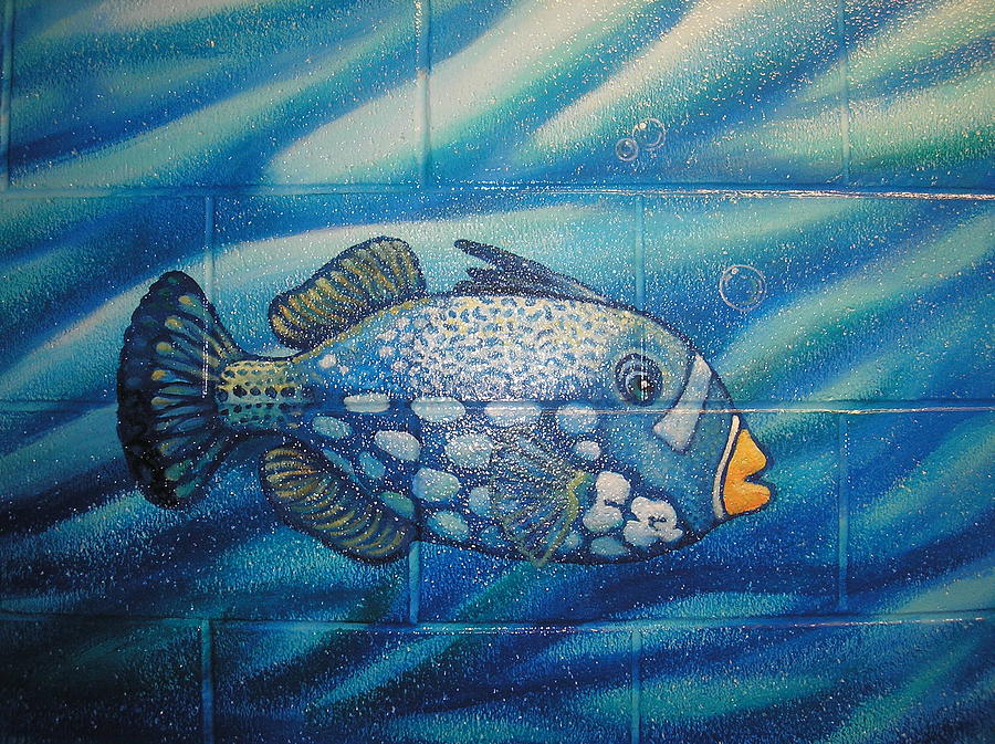 Fish Painting by Igor Postash