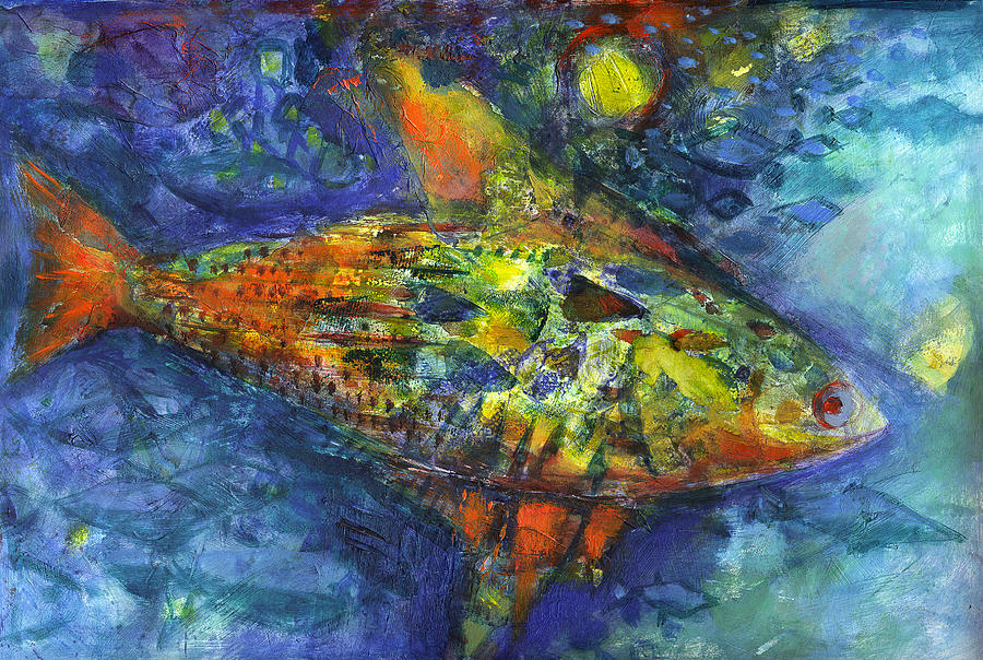 Fish Painting by Nato  Gomes