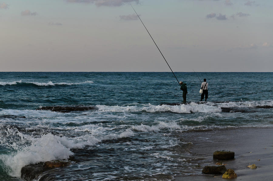 Fishermen Photograph by Michael Goyberg