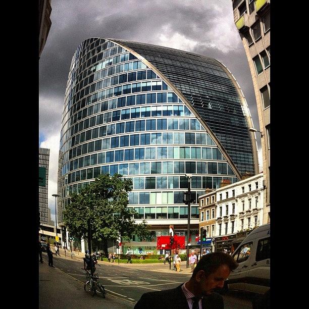 London Photograph - #fisheye #architecture #moorhouse by Ritchie Brown