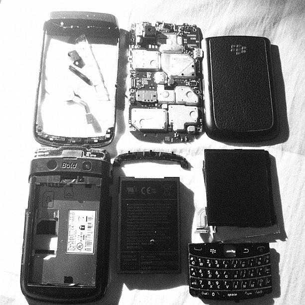 Fixing Blackberry Bold 9700. Fyi I Am Photograph by Nikhil Chawla