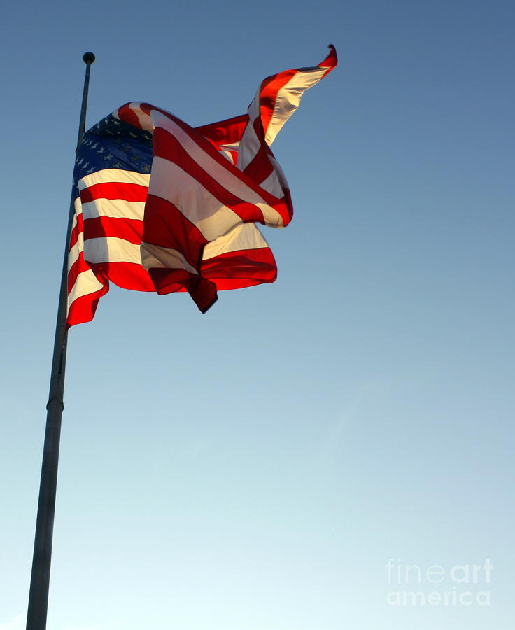 Flag Photograph by Tracy Reese - Fine Art America