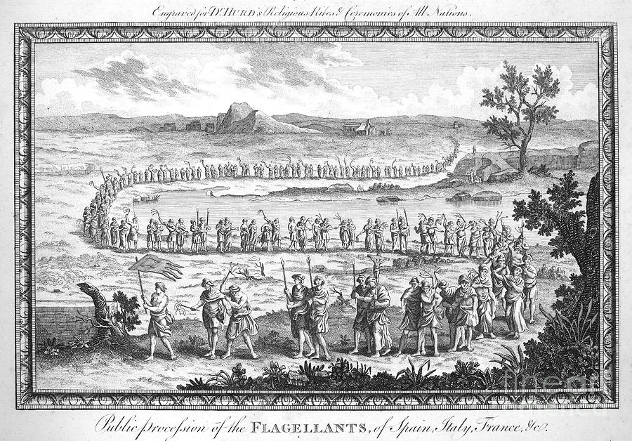 18th Century Photograph - Flagellants by Granger