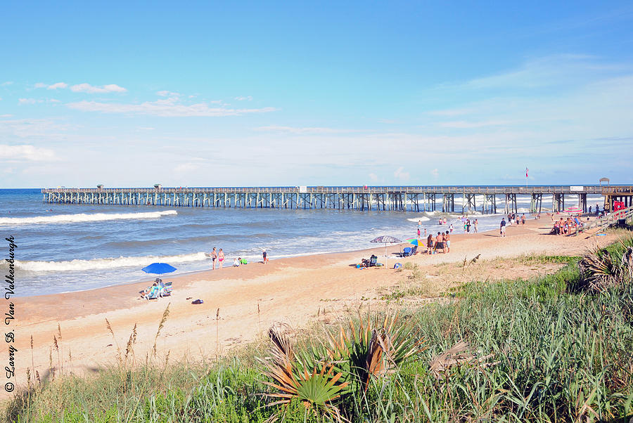 Flagler Beach Photograph by Larry Van Valkenburgh - Pixels