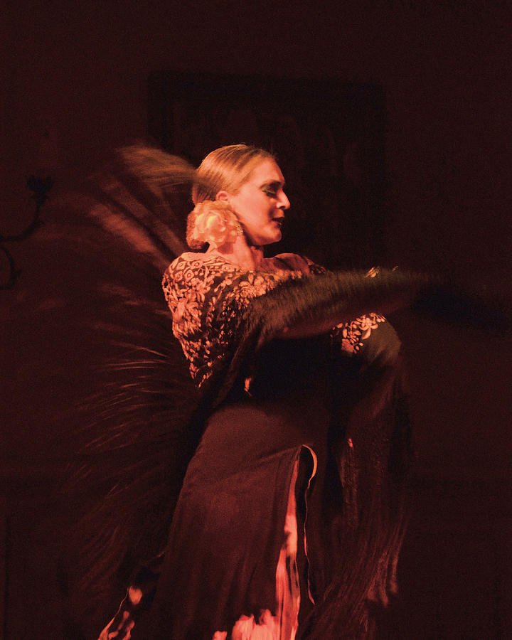 Flamenco Dancer - Columbia Restaurant Tampa Florida Photograph by Alex Vishnevsky