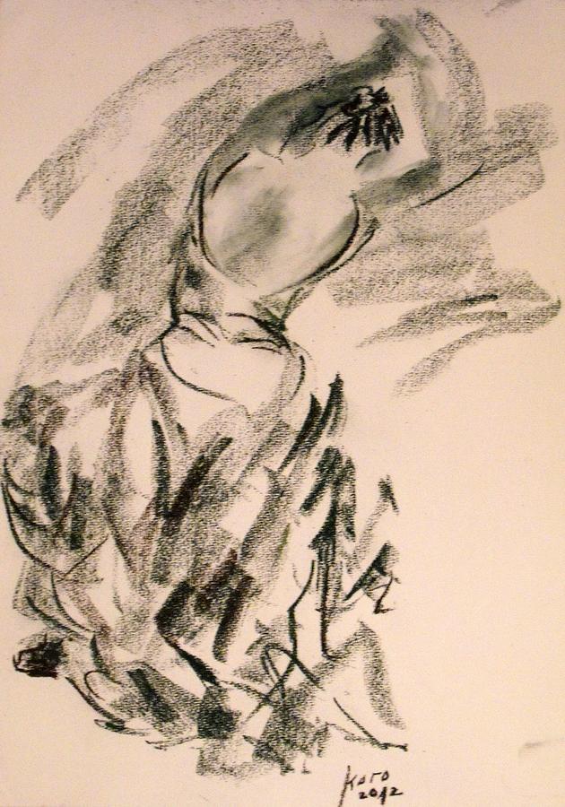 Flamenco Dancer 4 Painting by Koro Arandia