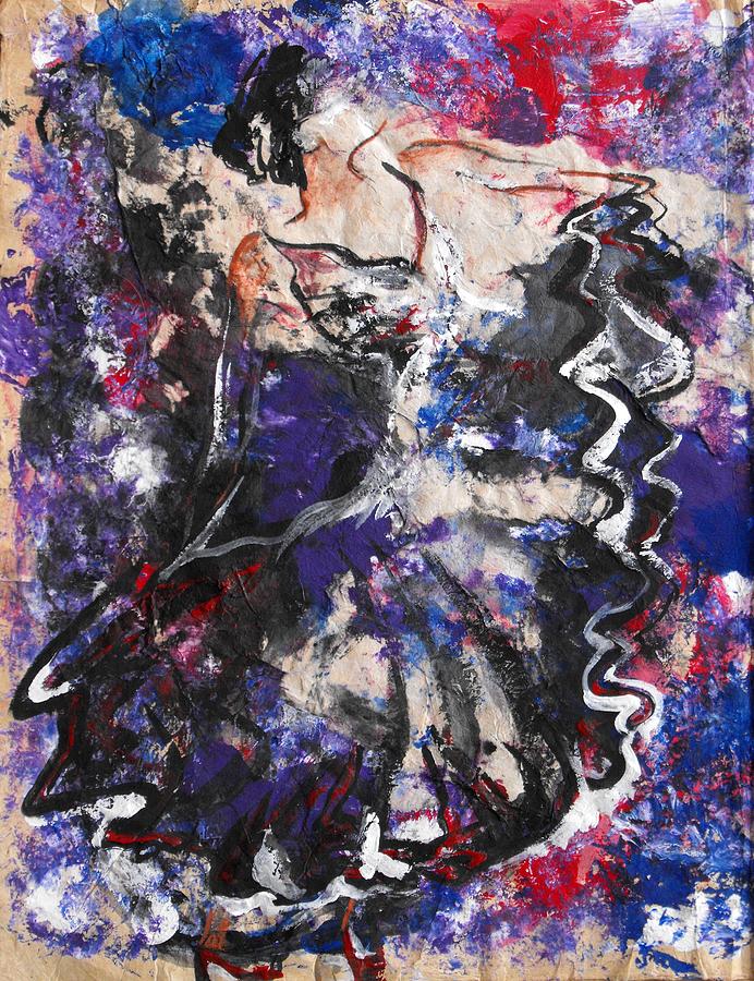 Flamenco Dancer 7 Painting by Koro Arandia