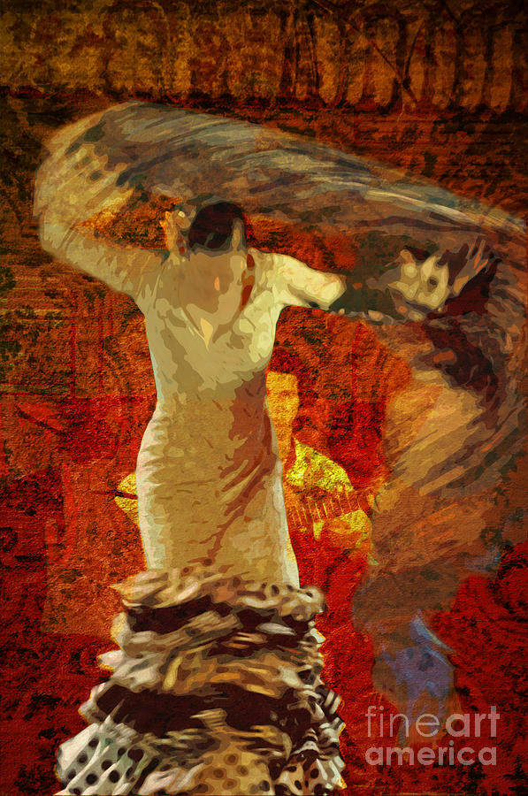 Flamenco Series No 2 Photograph by Mary Machare