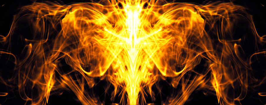 Abstract Photograph - Flames by Sumit Mehndiratta
