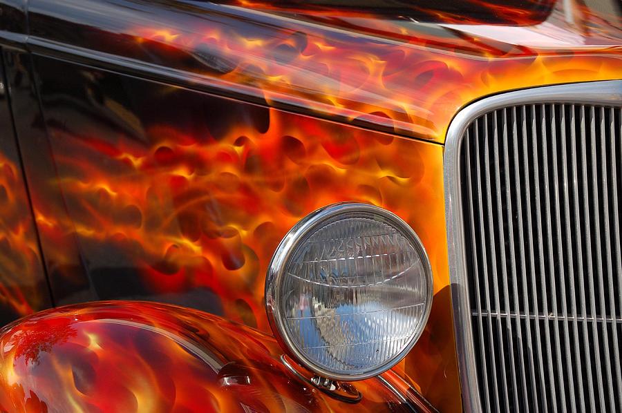 Flamin' Chrome Photograph by Heather Lee | Fine Art America