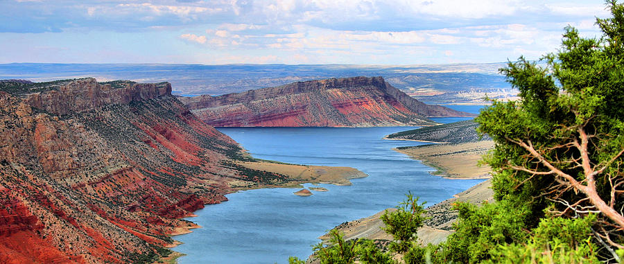 Flaming Gorge Panorama Photograph by Kristin Elmquist