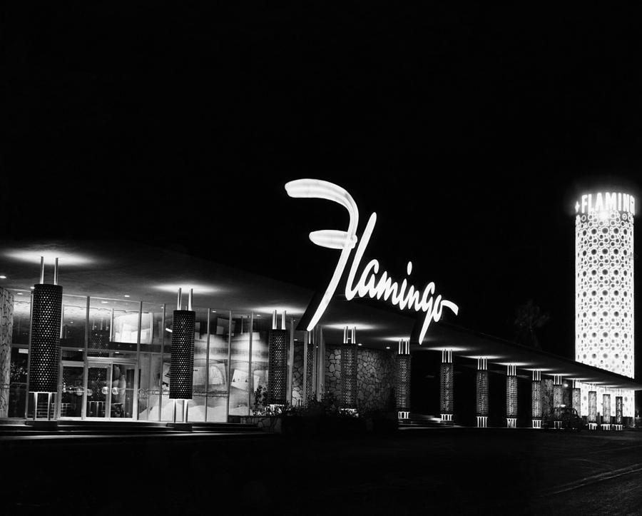 Architecture Photograph - Flamingo Hotel, Las Vegas, Nevada by Everett