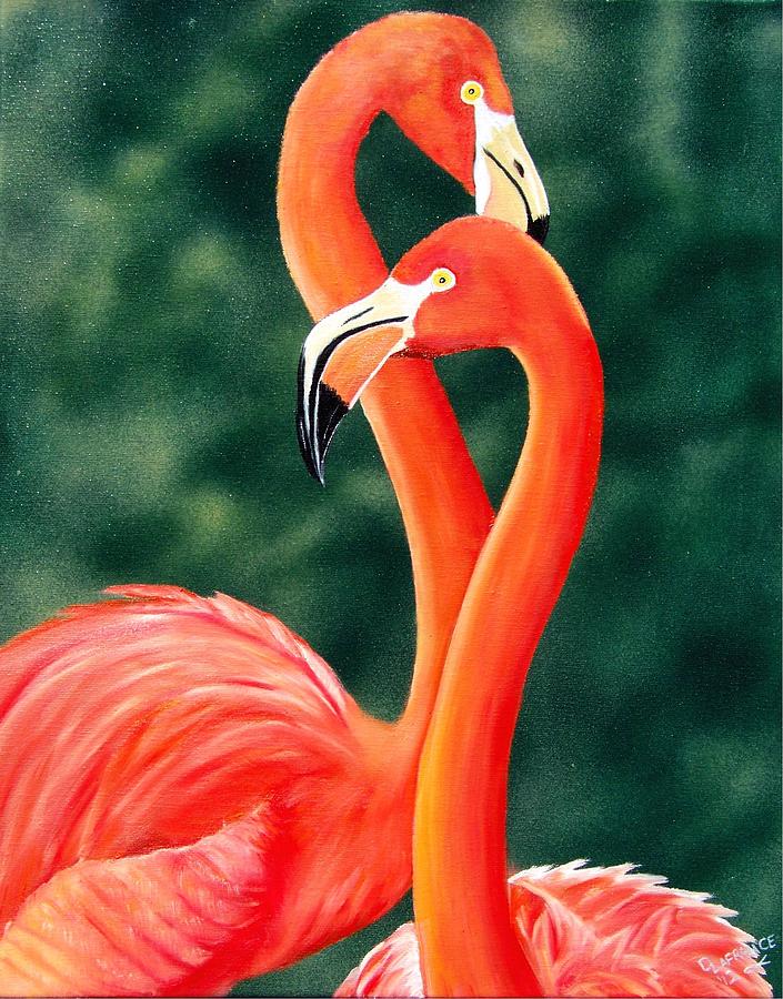 simple flamingo painting easy simple flamingo painting easy