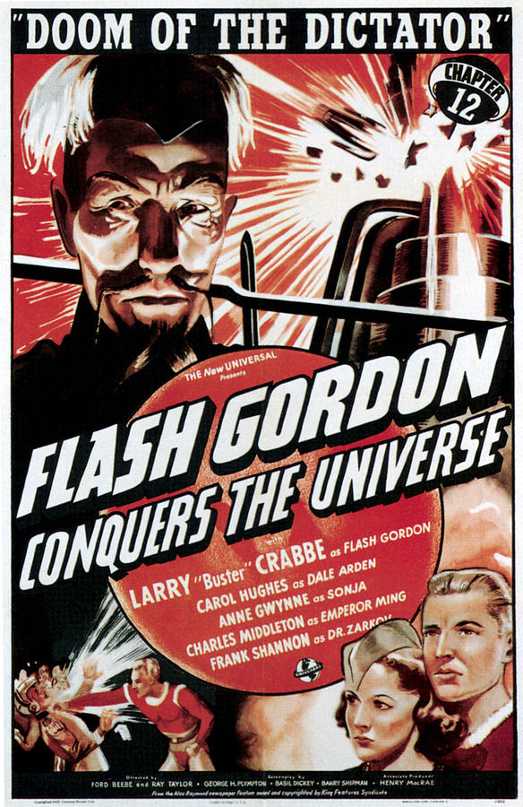 Flash Gordon Conquers The Universe, Top Photograph by Everett - Fine ...