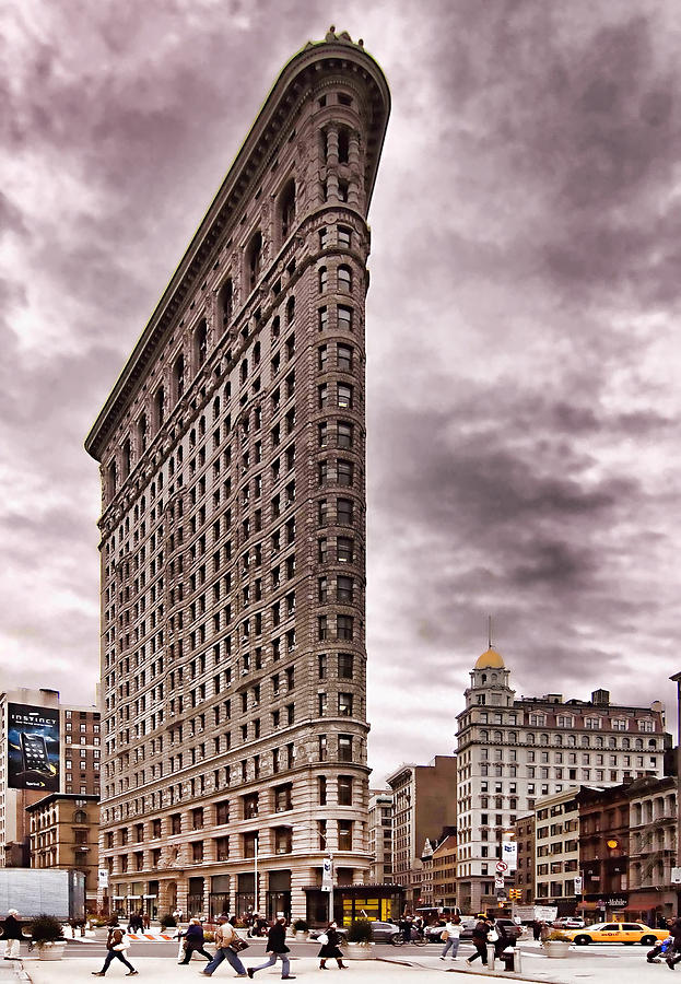 New York City Photograph - Flat Iron Building by Michael Dorn