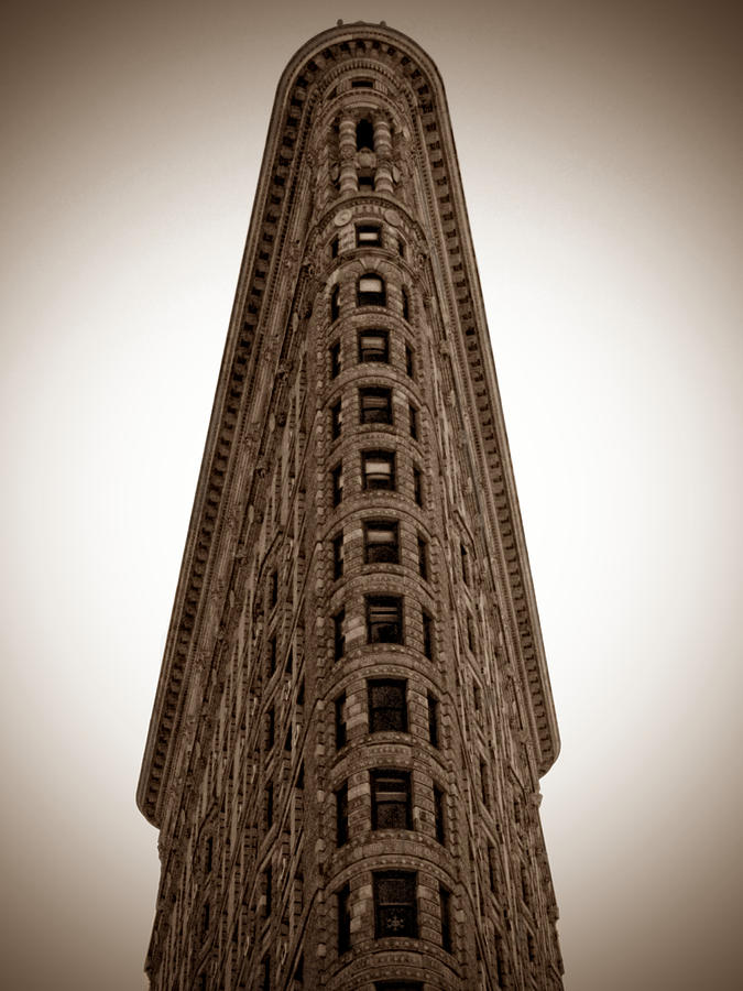 New York City Photograph - Flatiron Buliding by Brian Mollenkopf
