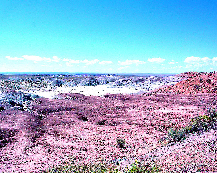 Flatlands In The Arizona Painted Desert Photograph By Merton Allen