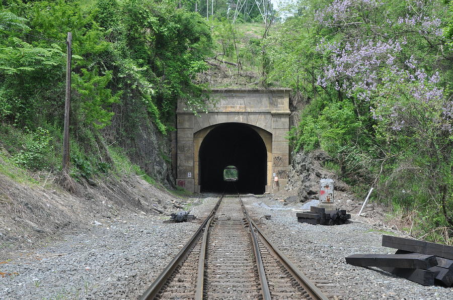 Philadelphia Photograph - Flatrock Tunnel by Bill Cannon