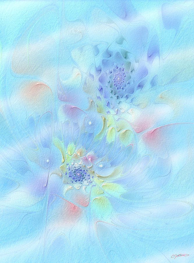 Fleur de Fantasm Digital Art by Casey Kotas
