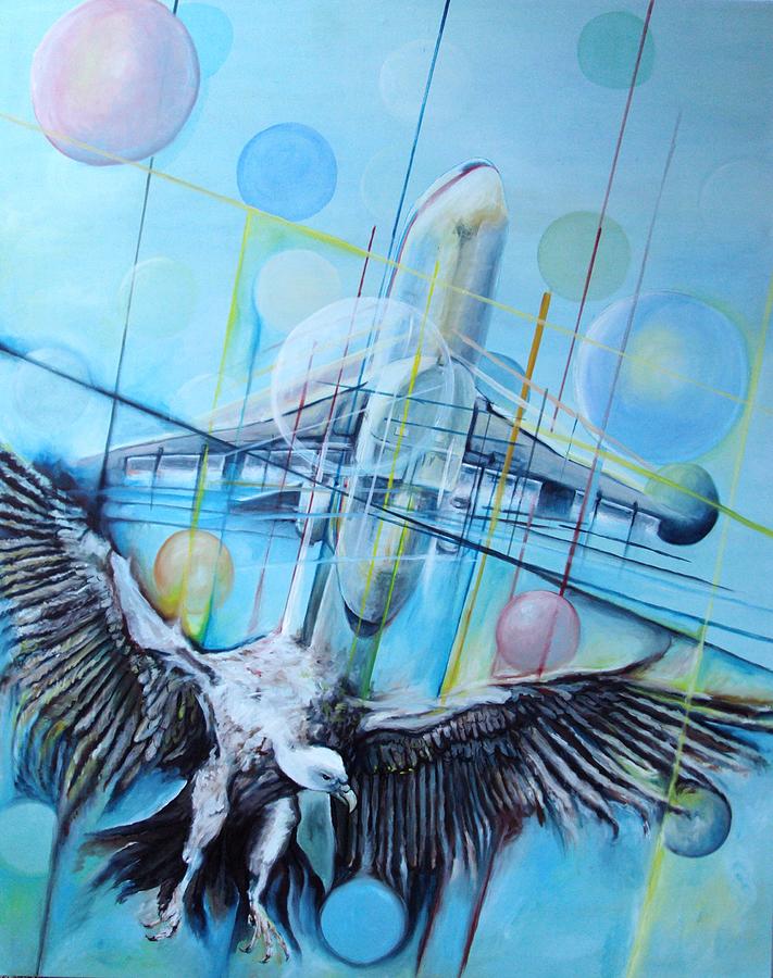 Flight Painting by Rust Dill Flight Painting by Rust Dill