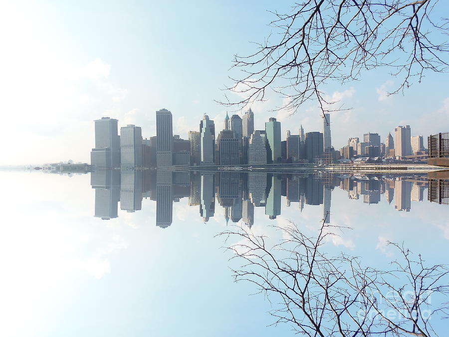 Landscape Photograph - Floating N.Y.C. by Charmaine Lundy