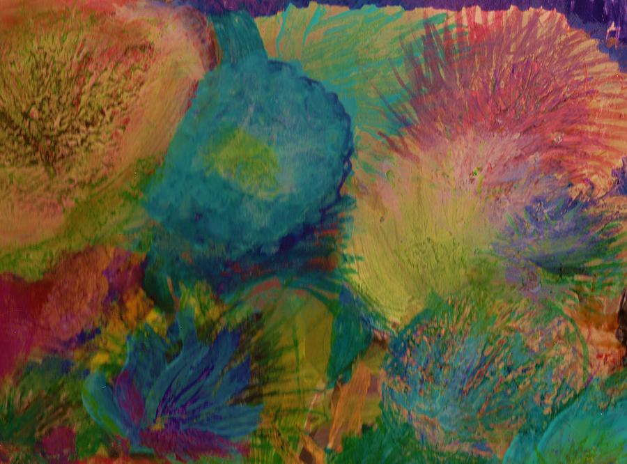 Floral Fantasy Delight Painting by Anne-Elizabeth Whiteway - Fine Art ...