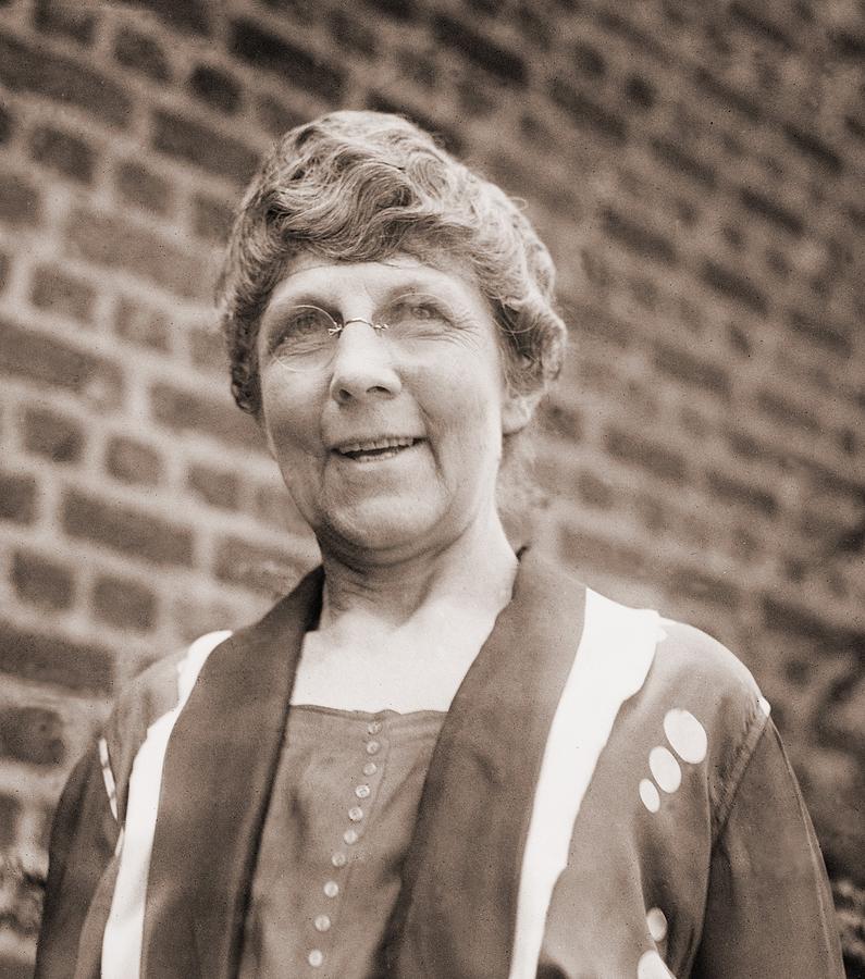 Florence Harding 1860-1924, Who Married Photograph by Everett