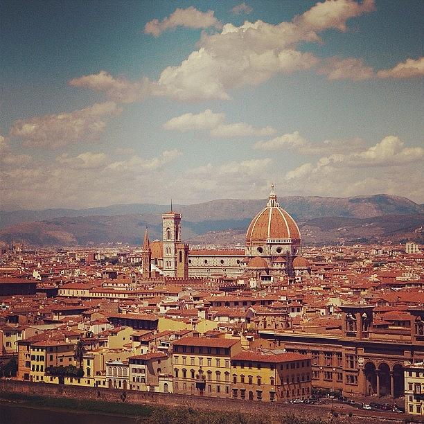 Florence Italy Photograph - Florence Italy by Cathy Crawley