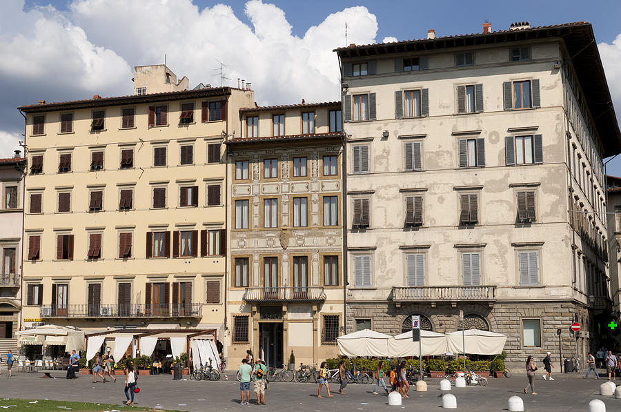 Florence Piazza Santa Maria Novella Photograph by Matthias Hauser