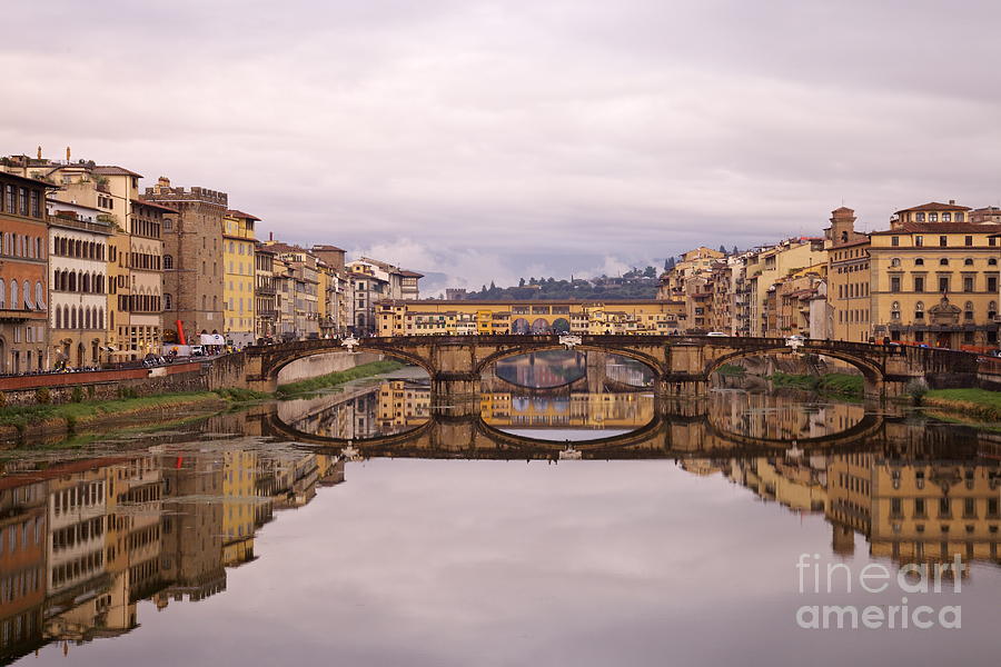 Florence Reflections Photograph by Nicola Fiscarelli