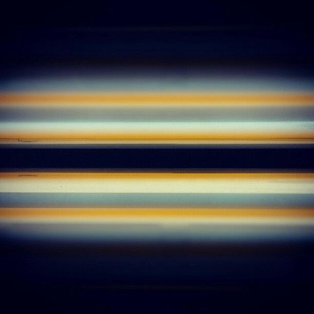 Abstract Photograph - Florescent Light Bulb. #light #weird by Bob Ralston