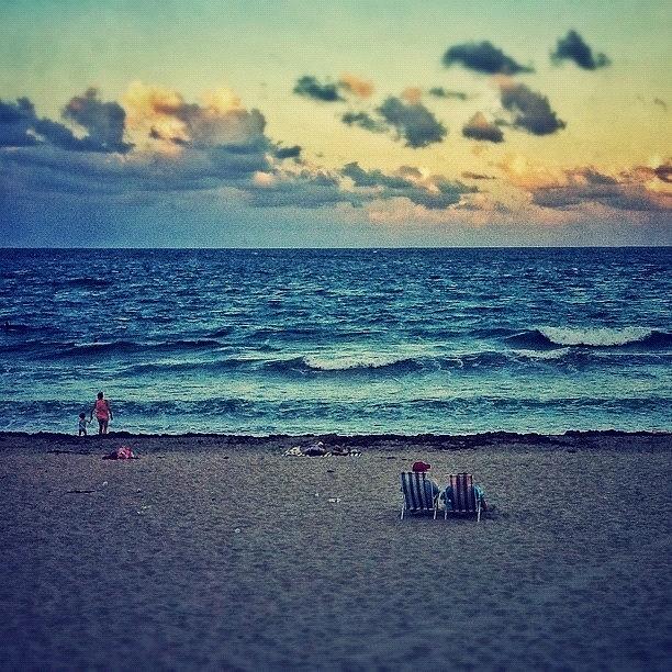 Summer Photograph - #florida #bocaraton #picoftheday #beach by Evan Kelman