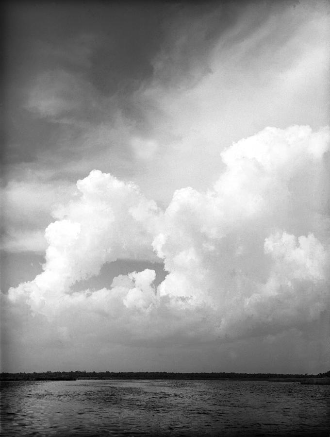 Florida Clouds over water Photograph by T R Maines