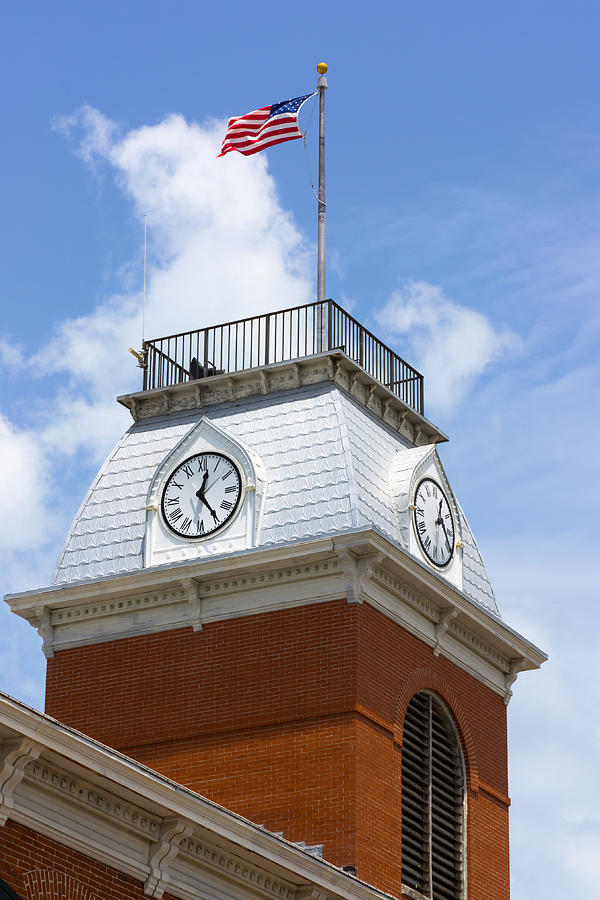 Florida Keys Visitor Center Clock Tower Photograph