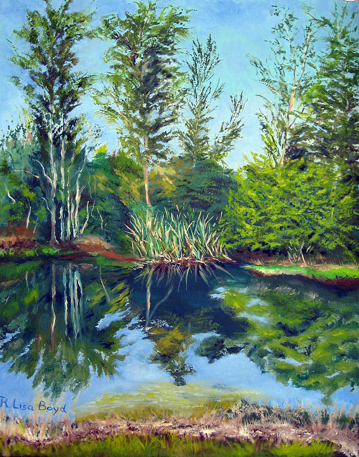 Florida Landscape Painting by Lisa Boyd