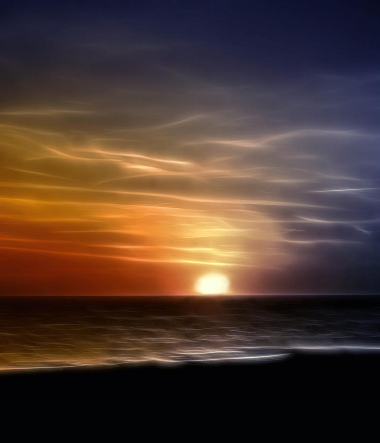 Sunset Photograph - Florida Sunset by Ellen Heaverlo
