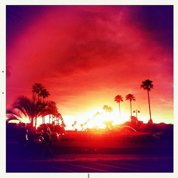 Sunset Photograph - Florida Sunset #hipstamatic #lucifervi by James Roberts
