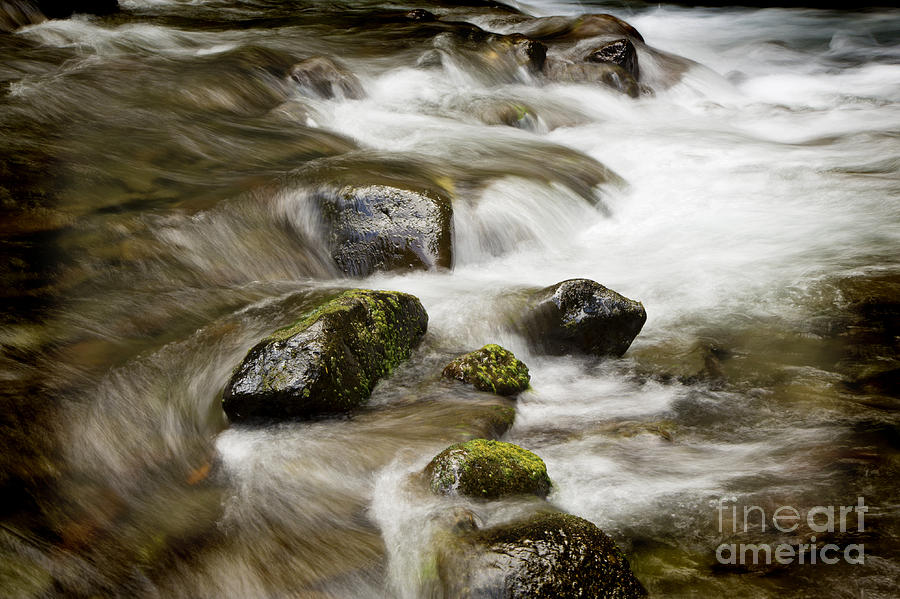 Stream Photograph - Flow of Peace by Ken Hardy