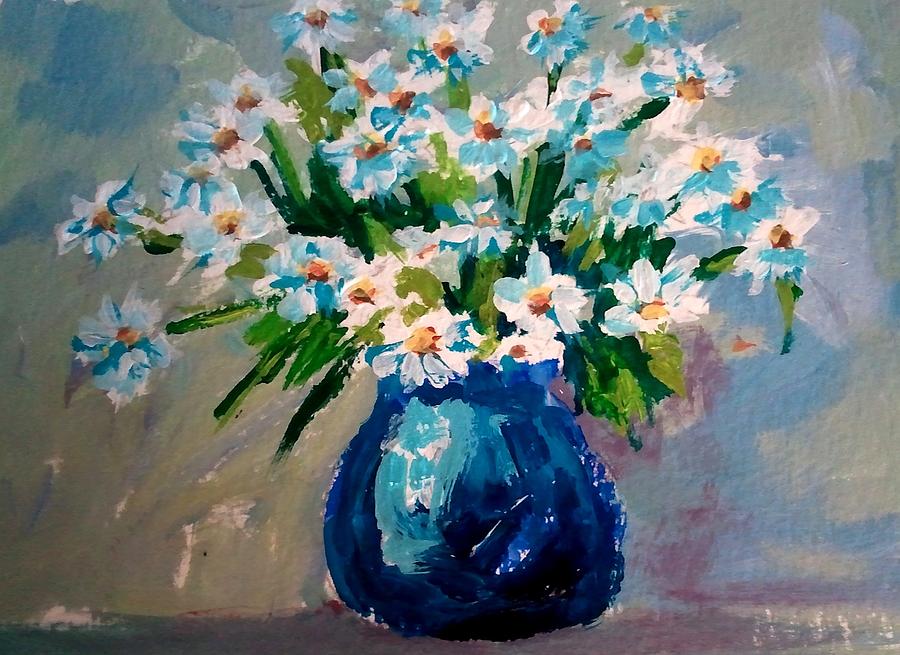 Flower arrangement III Painting by Patricia Awapara
